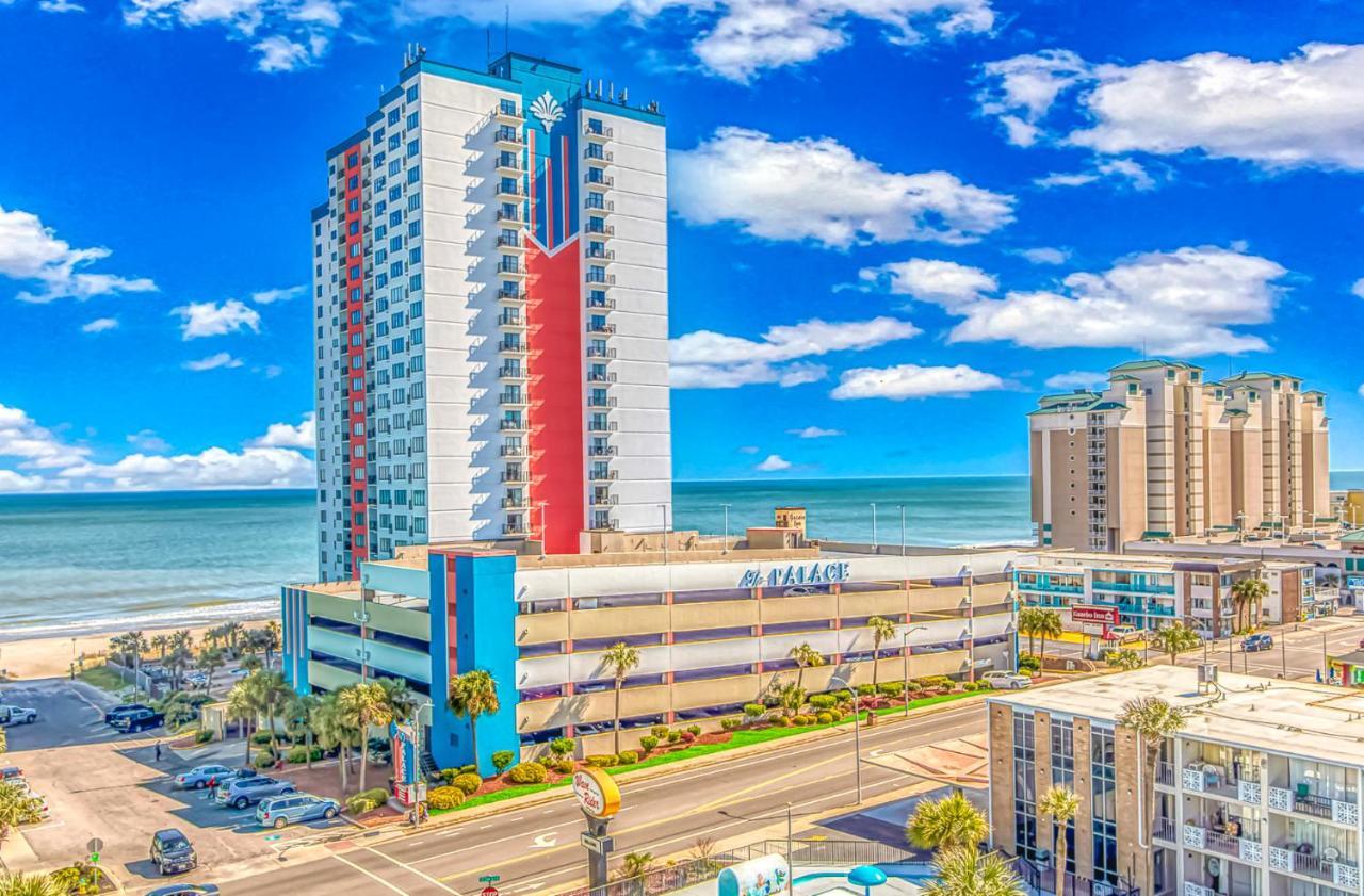 Angled Oceanfront Studio With Incredible Views! Palace Resort 1003 - Sleeps 4 Guests Мертл-Біч Екстер'єр фото