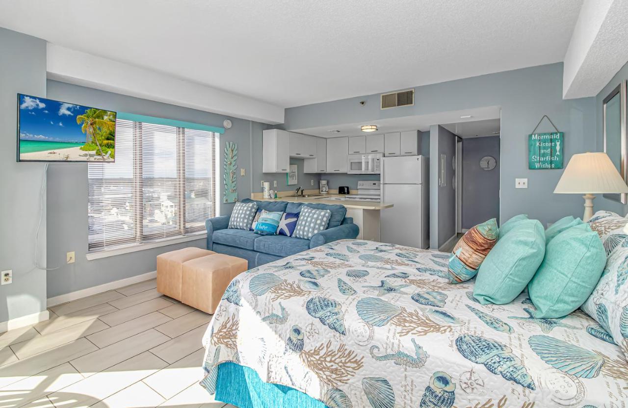 Angled Oceanfront Studio With Incredible Views! Palace Resort 1003 - Sleeps 4 Guests Мертл-Біч Екстер'єр фото