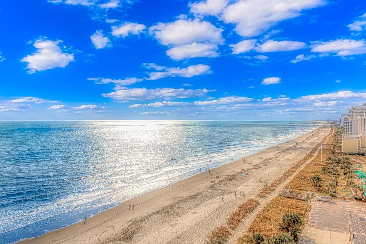 Angled Oceanfront Studio With Incredible Views! Palace Resort 1003 - Sleeps 4 Guests Мертл-Біч Екстер'єр фото