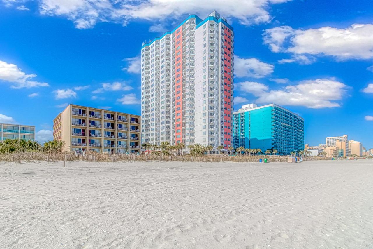 Angled Oceanfront Studio With Incredible Views! Palace Resort 1003 - Sleeps 4 Guests Мертл-Біч Екстер'єр фото